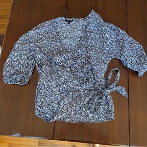 Talbots Wrap Top